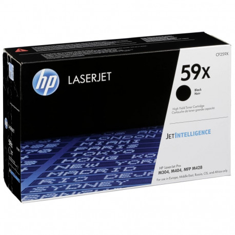 HP 59X laservärikasett must