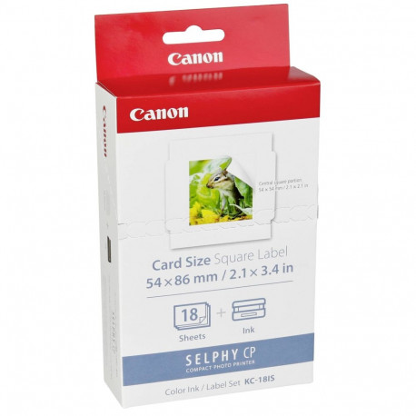 Canon KC-18IS -tulostustarvikepakkaus, 18 arkkia + värimuste