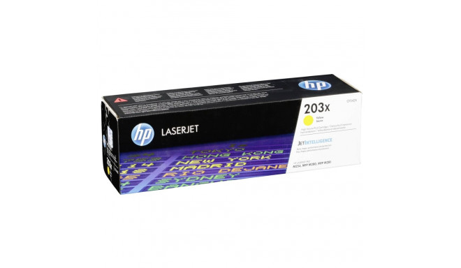 HP 203X kollane laservärikasett