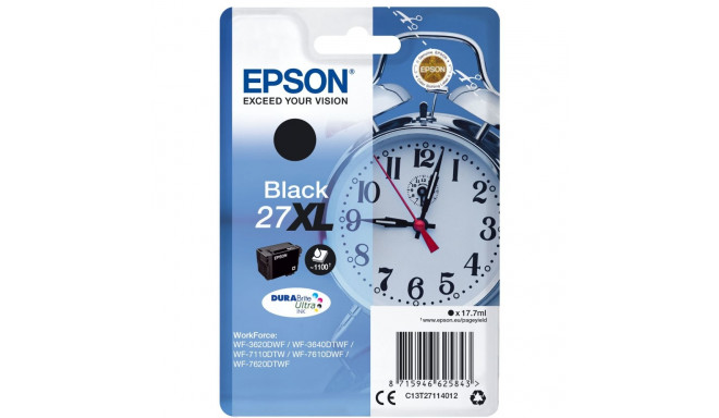 Epson 27XL tindikassett, must