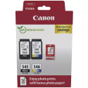 Canon CL-546 + PG-545 -mustekasettipakkaus, musta ja kolmiväri