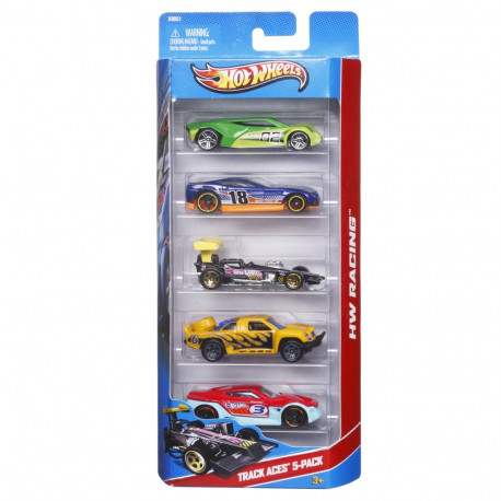 Hot Wheels -pikkuauto, 5 kpl