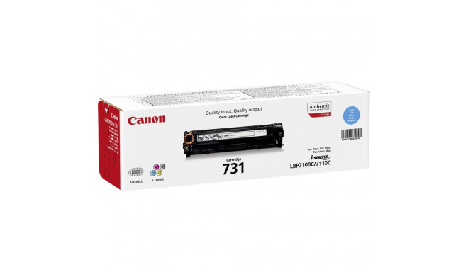 Canon 731 -laservärikasett, tsüaan
