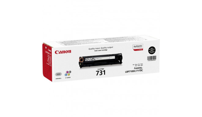 Canon 731 -lasertoonerikassett, must