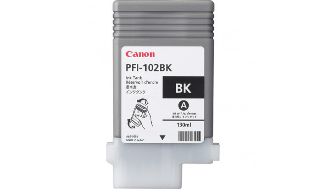 Canon PFI-102BK tindikassett, must