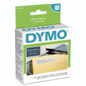 Dymo LabelWriter -palautusosoitetarra 54 x 25 mm, 500 tarraa, valkoinen