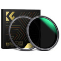K&F Concept Nano-X MRC Fader Magnetic Adjustable Gray Filter ND8-128 - 62 mm