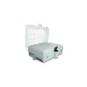 FO seinakarp 24 kiudu 24xSC Simplex/LC Duplex plastik IP65 lukuga