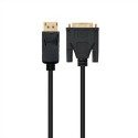 DisplayPort DVI Muundur Ewent EC1440 Must - 3 m
