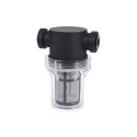 Alphacool ES Big Inline particle filter 2x G1/4 IG/IG (black/transparent, for the coolant circuit)