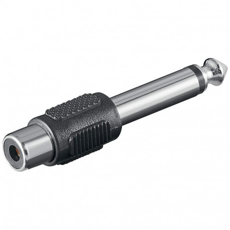 adapter 6,35mm klinkpistik–RCA-pesa