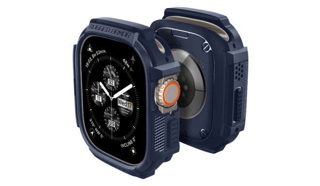 Spigen Rugged Armor Case for Apple Watch Ultra 1 / 2 (49mm) - Navy Blue