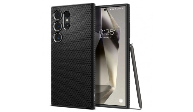 Spigen Liquid Air Case for Samsung Galaxy S24 Ultra - Matte Black