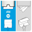 Sheet towel 2-layer TORK Xpress Compressed Soft Multifold H2, 21,2x32cm 170sheets (100888)