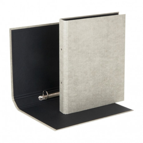 Rõngaskaaned A4 2-rõngaga Ringo Bigso Box, Canvas Paper Laminate Linen C55