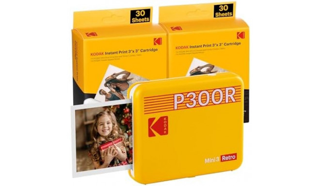 Kodak Mini 3 Era Yellow 3x3 + 60sheets