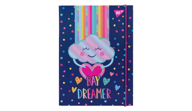 Kaust YES, kartongist, B5, Rainbow