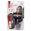 EMOS LED Bicycle Front Light and Back Light signal set