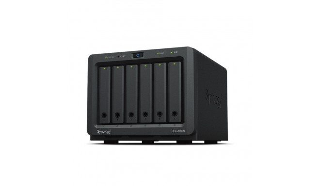 Synology DiskStation DS620SLIM NAS/salvestusserver Lauaarvuti Ethernet LAN Must J3355