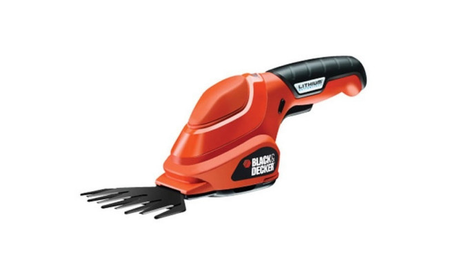 Black & Decker GSL200 juhtmevaba murukäärid 8 cm must, oranž liitium 3,6 V