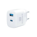 Charger 33W GaN PD 1xUSB-A+1xUSB-A