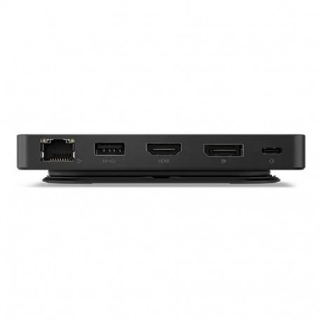 Lenovo | USB-C Dual Display Travel Dock with Adapter | 40B90100EU | Ethernet LAN (RJ-45) ports 1 | D