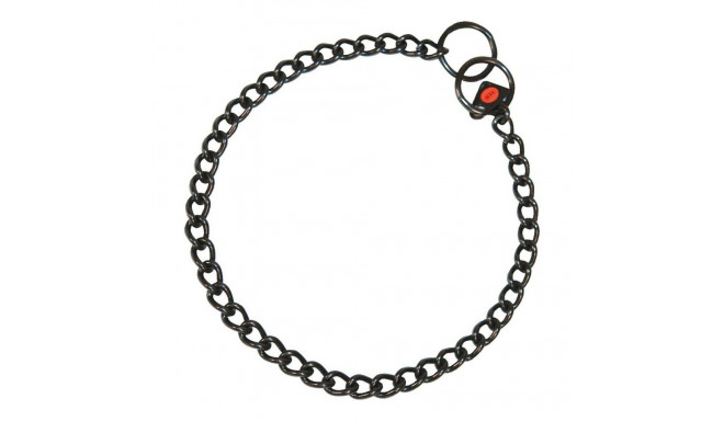 Dog collar Hs Sprenger Black 2,5 mm Links Short (45cm)