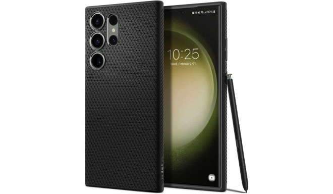 Spigen case Liquid Air Case for Samsung Galaxy S23 Ultra, black