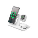 Fixed Stand with wireless charging 3in1 FIXMPOS-WH MagPowerstation