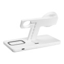 Fixed Stand with wireless charging 3in1 FIXMPOS-WH MagPowerstation