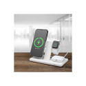 Fixed Stand with wireless charging 3in1 FIXMPOS-WH MagPowerstation
