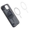 Spigen Ultra Hybrid Mag Case with MagSafe for iPhone 15 - Dark Gray (Zero One Pattern)