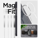 Spigen Ultra Hybrid Mag Case with MagSafe for iPhone 15 - Dark Gray (Zero One Pattern)