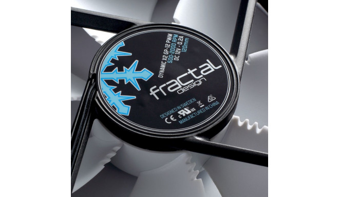 Fractal Design Dynamic X2 GP-12 PWM must ventilaator (FD-FAN-DYN-X2-GP12-PWM-BK)