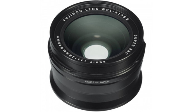 WCL-X100 II lainurkkonversioonobjektiiv (X100F, X100T, X100S, X100) must