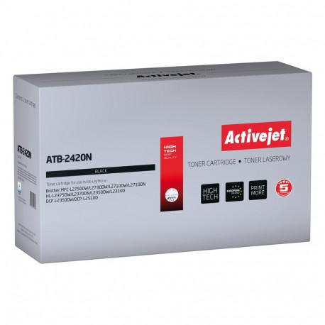 Activejet ATB-2420N tooner (asendus Brother TN-2420A; Supreme; 3000 lehekülge; must)
