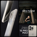 Spigen Ultra Hybrid case for iPhone 15 Pro - natural titanium