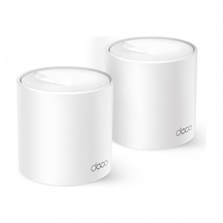TP-LINK | AX1500 Whole Home Mesh Wi-Fi 6 System | Deco X10 (2-pack) | 802.11ax | 10/100/1000 Mbit/s 