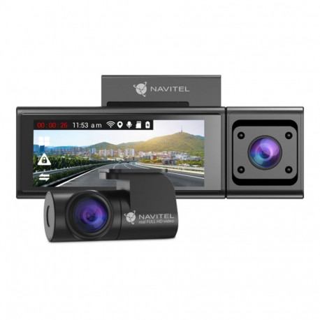 Navitel pardakaamera RC3 PRO kolmekanaliline Full HD GPS IPS 3.16" 820x320 kaardid kaasas