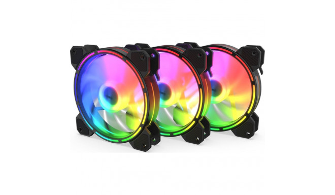Krux Lunar 120 ARGB 3-pack fan (KRX0068)