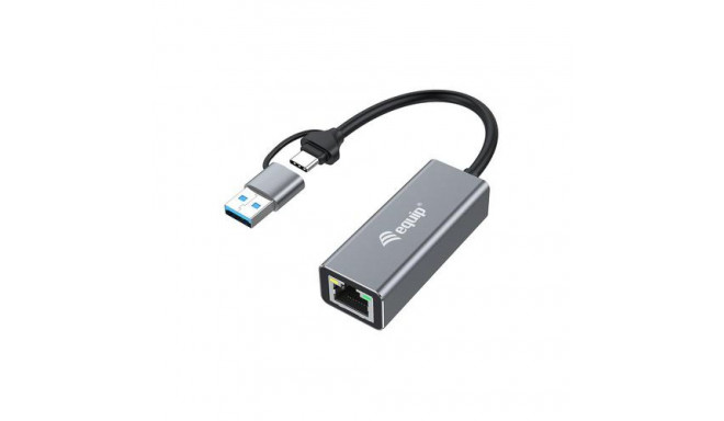 Equip USB-C to 2.5 Gigabit Ethernet Network (USB-C+A) Adapter