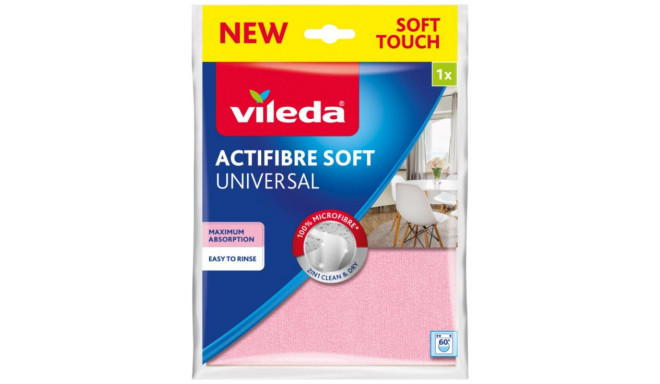 Vileda салфетка из микрофибры Actifibre Soft