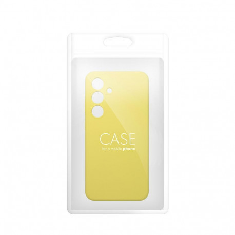Case for Samsung A15 5G / A15 4G Silicone 2mm (camera protection) yellow