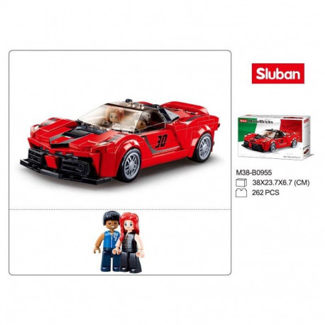 MODELBRICKS-RACING CAR 262 tk