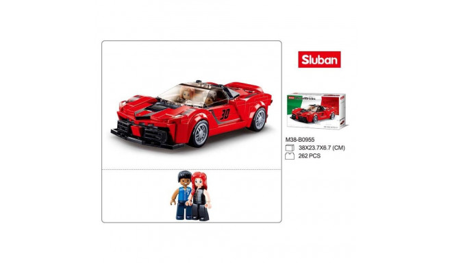 MODELBRICKS-RACING CAR 262PCS
