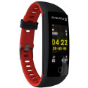 Evelatus activity tracker EFT02, black/red