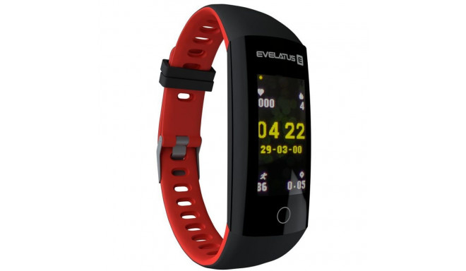 Evelatus Fitness Tracker EFT02 Black Red