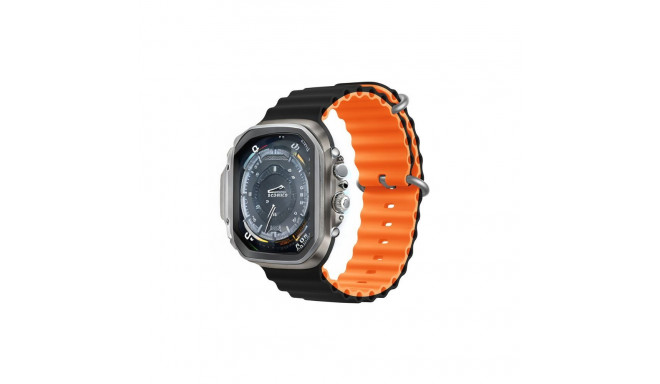 Devia strap Deluxe Sport6 for Apple Watch 38mm/ 40mm/ 41mm/ 42mm black orange
