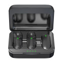 Devia microphone for smartfon Kintone USB-C wireless 2in1 black