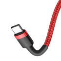 Baseus cable Cafule PD 2.0 USB-C - USB-C 2,0m 3A red 60W